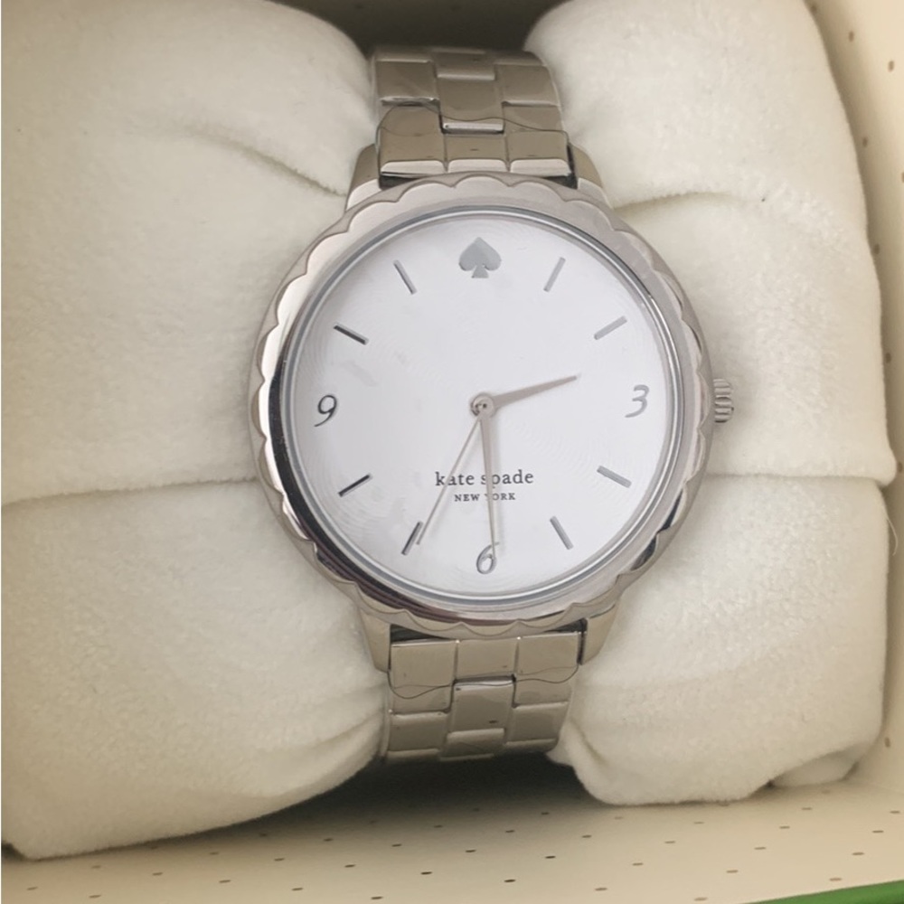 Kate spade sterling silver womens watch